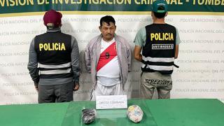 Tumbes: Hombre es detenido con dos kilos de PBC