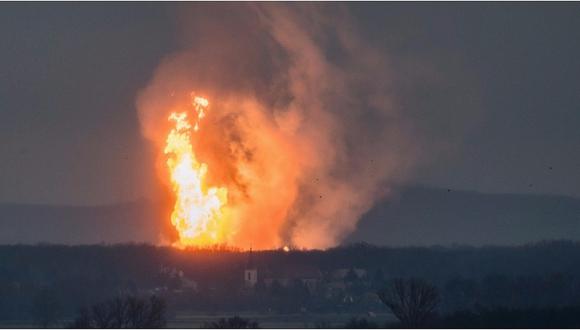 Impresionante explosión en terminal de gas deja un muerto en Austria (VIDEO)