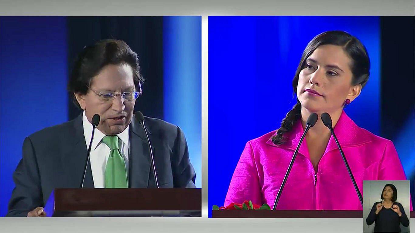 Debate 2016: Así fue el debate entre Verónika Mendoza y Alejandro Toledo