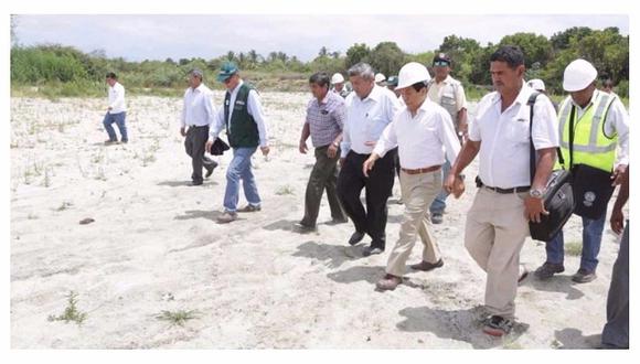 Ministro Hernández: "A fin de año se culminarán los trabajos en los ríos Piura y Chira"