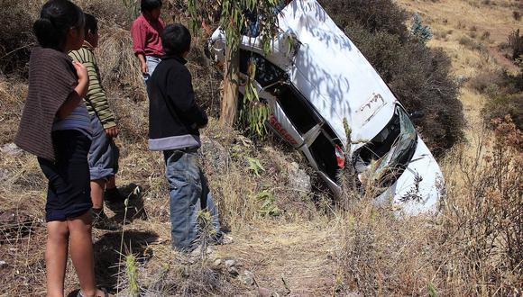 ​Siete heridos deja tres accidentes en las vías centrales de Huánuco 