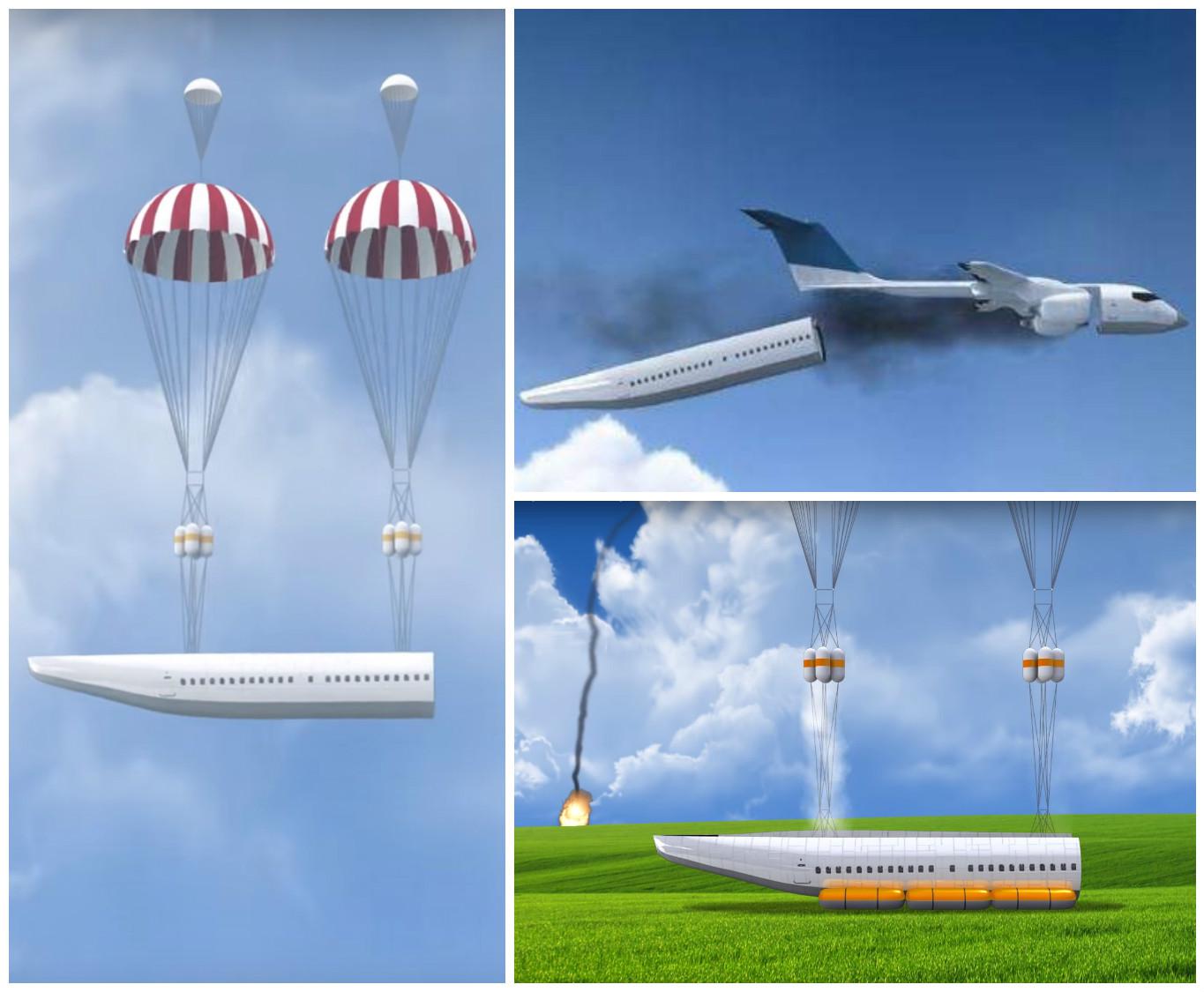 YouTube: Desarrollan cabina de avión que se desprende en caso de accidentes