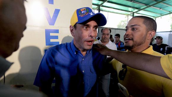 Venezuela: Henrique Capriles llama a retomar protestas contra Nicolás Maduro