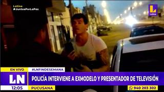 Joselito Carrera es intervenido por policías en aparente estado de ebriedad: “Sácate el uniforme si te crees macho”