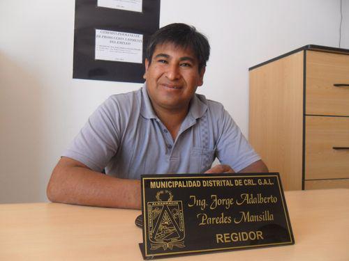 "Regidor Paredes quiere ser alcalde a toda costa"