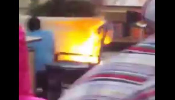 ​Facebook: Hoverboard prende fuego en centro comercial