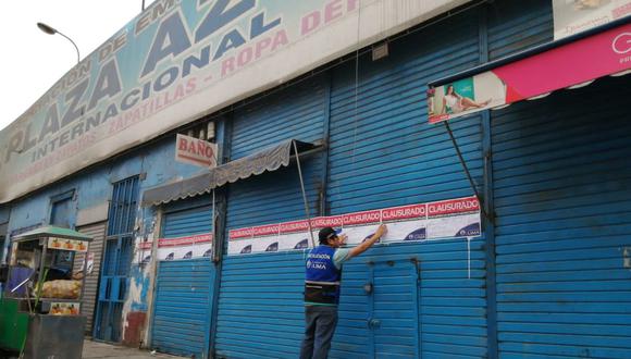 Los agentes ediles determinaron que los techos, plataformas metálicas, paneles, muros y escaleras de la galería fueron afectados por el fuego. (Municipalidad de Lima)