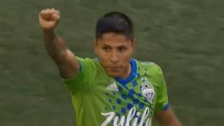 Mucha clase para definir: Ruidíaz hizo golazo en Seattle Sounders (VIDEO)