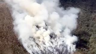Incendio en Choquequirao ya va a cumplir un mes, solicitan ataque aéreo y declaratoria de emergencia (VIDEO)