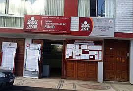 JEE saca de carrera al partido Unión Por el Perú en Puno