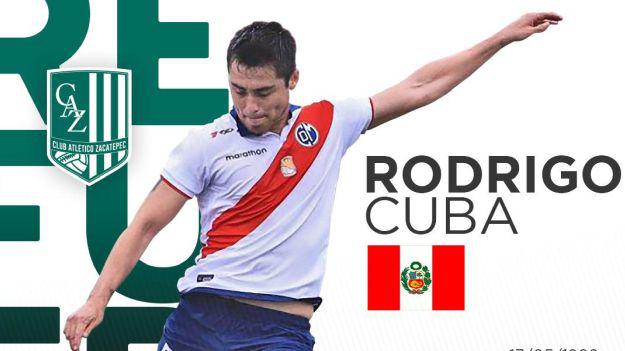 Rodrigo Cuba empezará su primera experiencia en el fútbol extranjero. (Foto: Zacatepec)