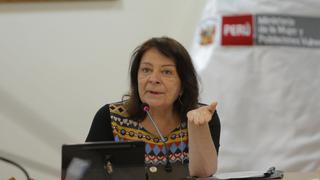 Ministra de la Mujer sobre posible inhabilitación de Dina Boluarte: “Vive una situación de acoso político”