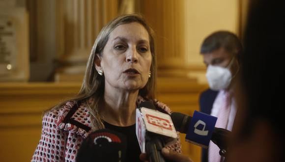 María del Carmen Alva será parte de la Comisión de Relaciones Exteriores. Foto: GEC