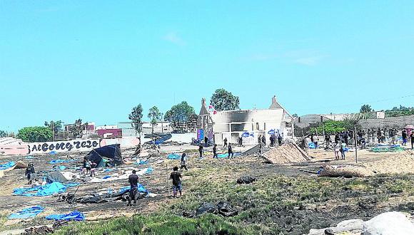 Desalojan a invasores de terreno del Minagri en Pisco