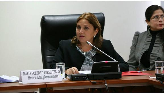 Ministra Marisol Pérez Tello se presentó ante Comisión de Fiscalización y Justicia (VIDEO)