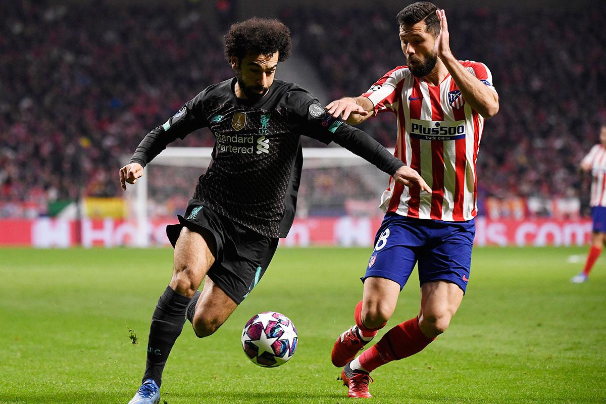 Atlético Madrid logró una victoria por 1-0 ante Liverpool por octavos de final de la Champions League. (AFP)
