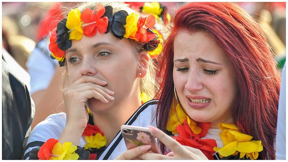 Del dolor a la alegría: Las imágenes de la eliminación de Alemania frente a Corea (FOTOS)