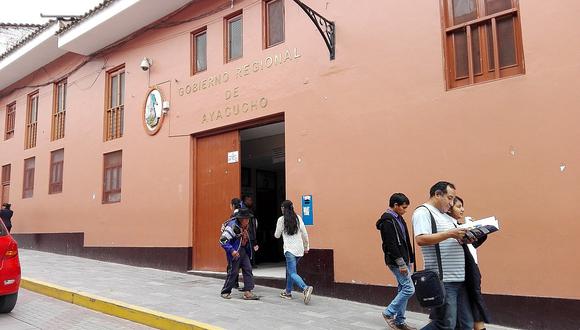 Denuncian presuntas irregularidades en licitaciones del Gobierno Regional de Ayacucho