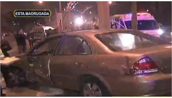 ​Surquillo: Diez heridos deja accidente y conductor intenta darse a la fuga (VIDEO)