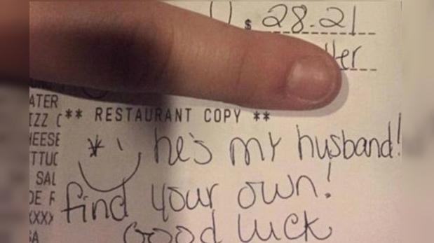 Facebook: Mesera dejó en ridículo a esposa celosa con esta acción (VIDEO)