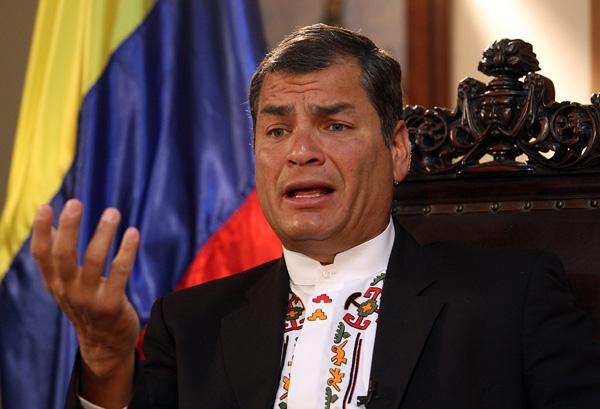 Confirman que Rafael Correa quería desfilar en Londres