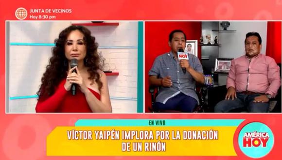 Víctor Yaipén clama por un donante de riñón para seguir con vida. (Foto: Captura)