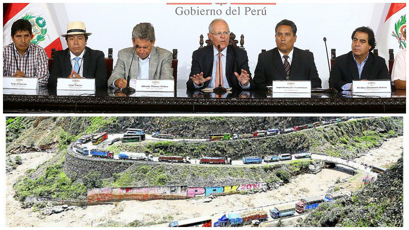 Pedro Pablo Kuczynski: "Declararemos en emergencia la Carretera Central" (VIDEO)