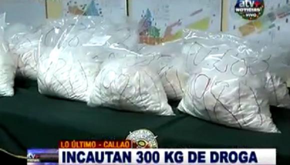 ​Incautan más de 300 kilos de cocaína en el Callao y Puente Piedra