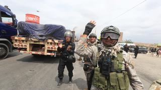 Tras doce días de bloqueo el Ejército y Policía Nacional toman control de la Panamericana Sur