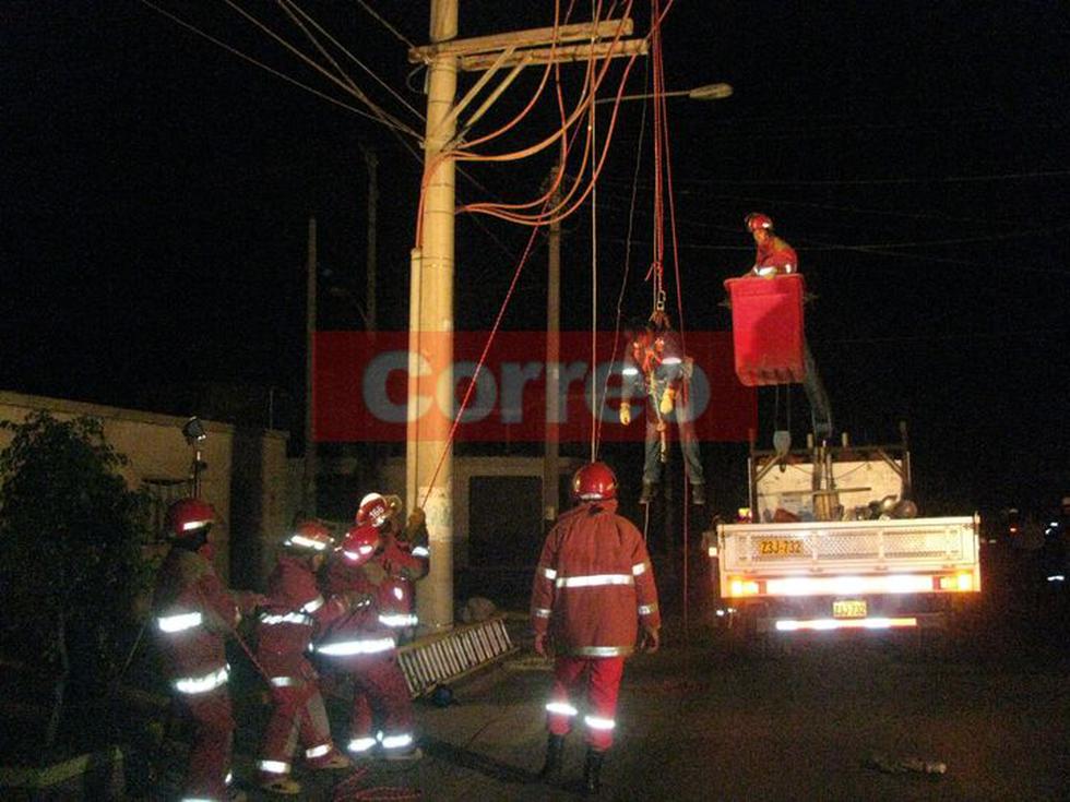 Jóven muere tras recibir descarga eléctrica de 10 mil voltios