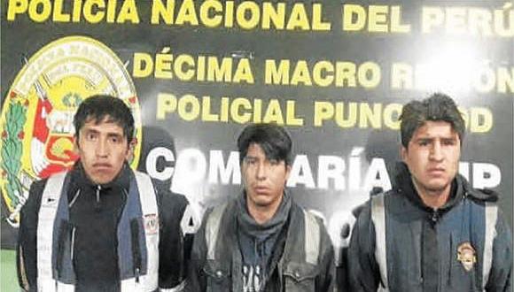 Cae banda "Los cusqueños" que asaltaba a mineros en el poblado de La Rinconada      