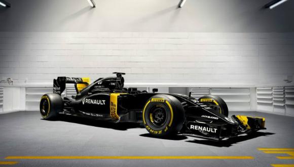Fórmula 1: Renault presenta el nuevo RS16