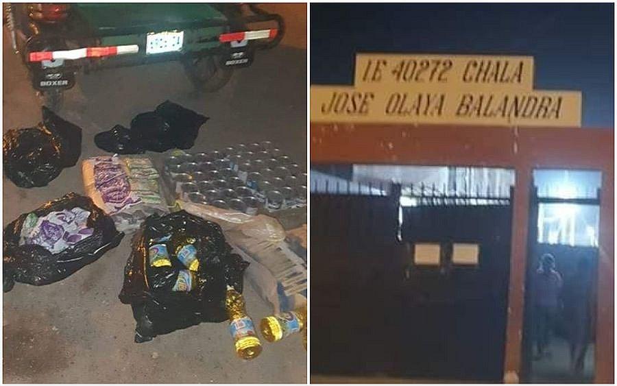 ​Qali Warma formalizó denuncia por robo de alimentos en colegio de Chala