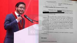 Gobernador regional de Junín pide licencia para postular por Perú Libre