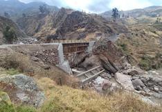 Contraloría determinará responsabilidades ante posible colapso de puente Achaca en Huaytará