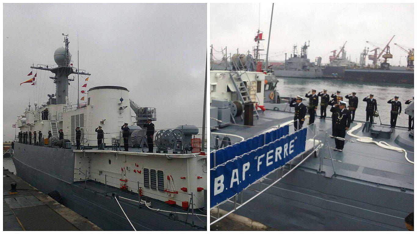 Patrullera B.A.P. Ferré arriba al puerto del Callao (VIDEO)