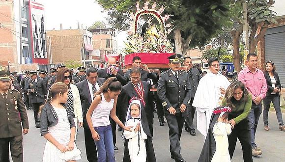 Casma: Policía rinde honores a su patrona Santa Rosa de Lima 