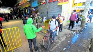 Mercados atenderán hasta las 4 de la tarde  en Chilca, Huancayo y El Tambo