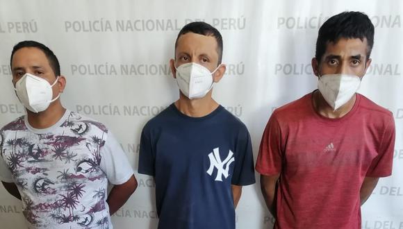 Los tres presuntos sicarios son investigados en la Depincri Callao.
