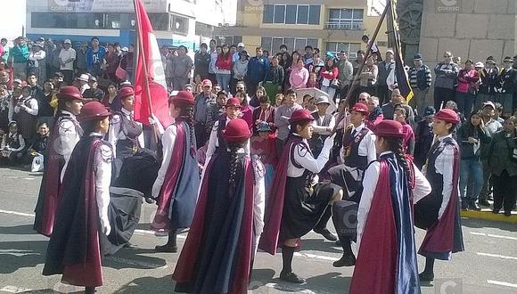 Concurso de escoltas reunió a 13 colegios de Tacna