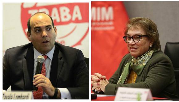 Zavala: "La ministra Ana María Romero cuenta con todo nuestro respaldo"