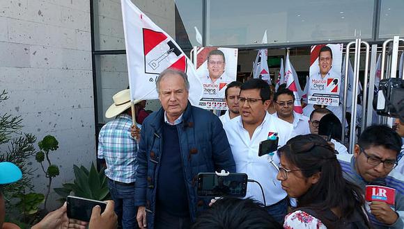 Alfredo Barnechea emplazó a presidente del Jurado Nacional de Elecciones