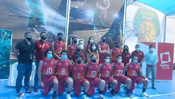 Selección de baloncesto sub-23 de Arequipa que participará en "Campeonato  Bicentenario". Foto: Difusión.
