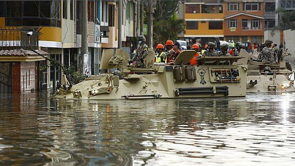 Aniego en SJL: Ministro de Defensa señala que si se agota el dinero del seguro, Sedapal asumirá el pago