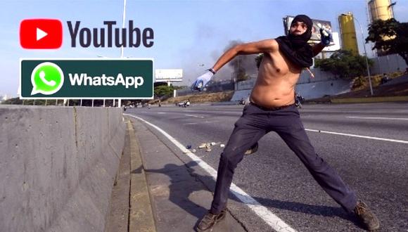 Venezuela: Chavistas bloquean acceso a YouTube y WhatsApp para evitar difusión de videos