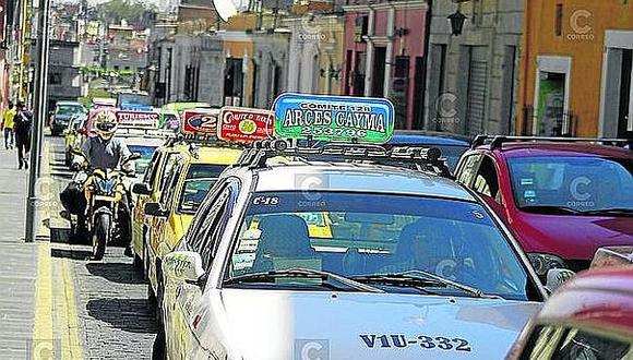 2 mil taxistas informales serán retirados de circulación