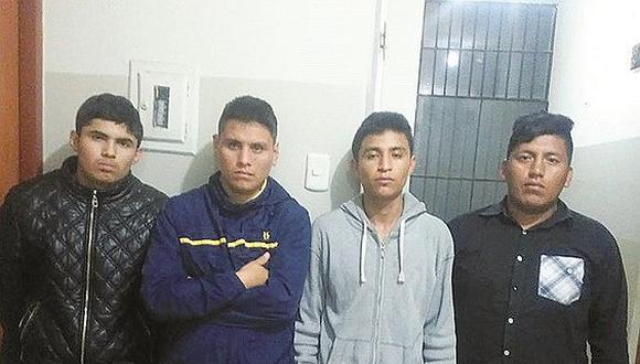 Trujillo: Detienen a una banda que asaltaba con arma de juguete