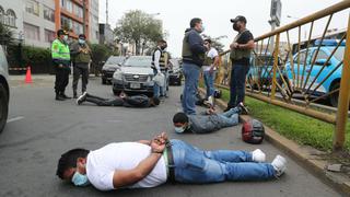 Capturan a delincuentes que intentaron asaltar a empresario en la Av. Brasil, en Magdalena (VIDEO) 