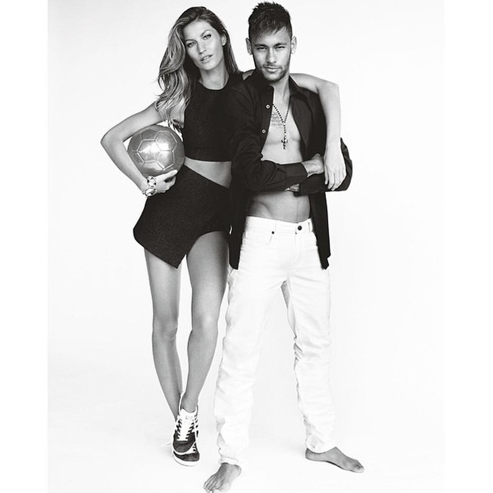 Gisele Bundchen y Neymar derrochan sensualidad antes del Mundial con fotos de Mario Testino