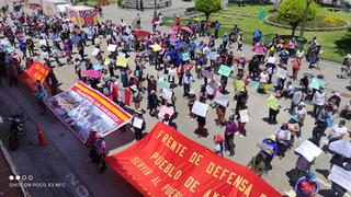 Ola de protestas en contra del gobierno regional y municipios metropolitanos